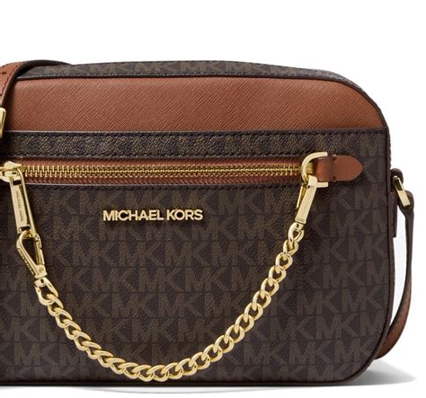 jet set large logo bag michael kors|Michael Kors jet set crossbody bag.